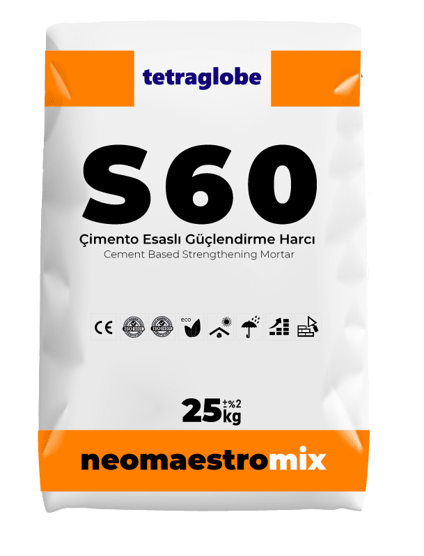 Neomaestro S60 / Çimento Esaslı Güçlendirme Harcı resmi